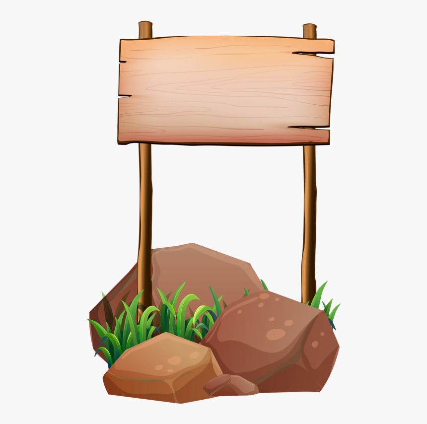 Illustration - Clipart Wooden Sign Design, HD Png Download