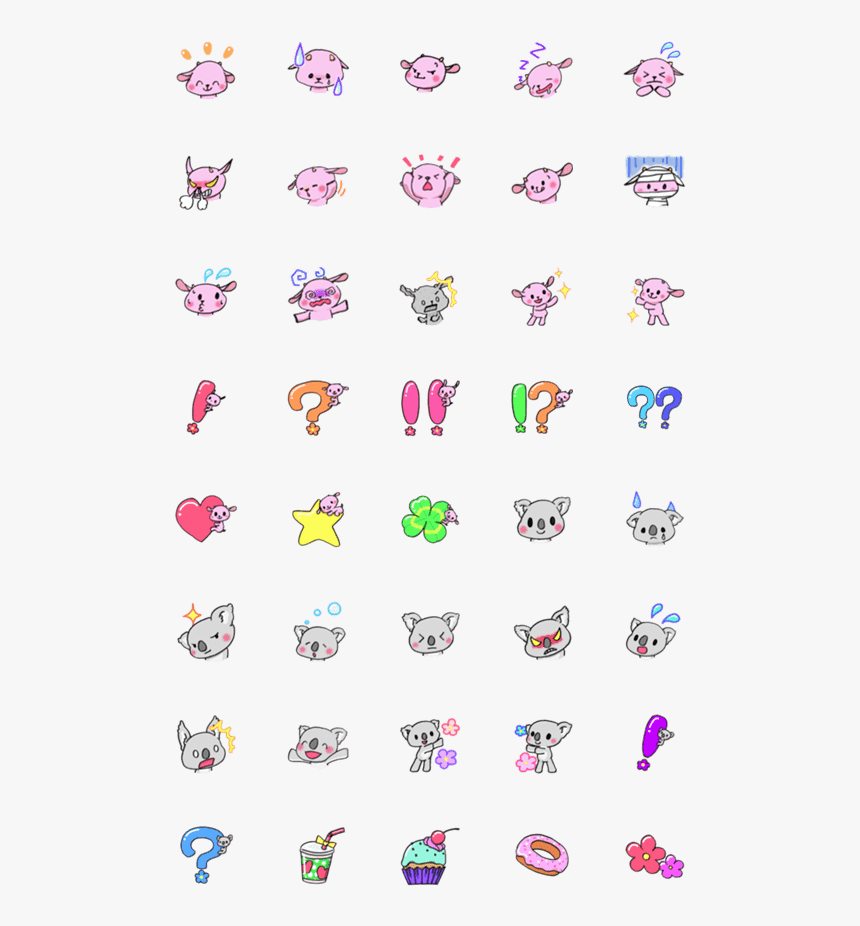 しろ まる くん 絵文字, HD Png Download