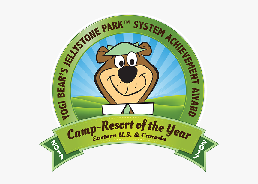 Yogi Camp Resort Of The Year Award Banner - Yogi Bear Jellystone Pakr Logo, HD Png Download