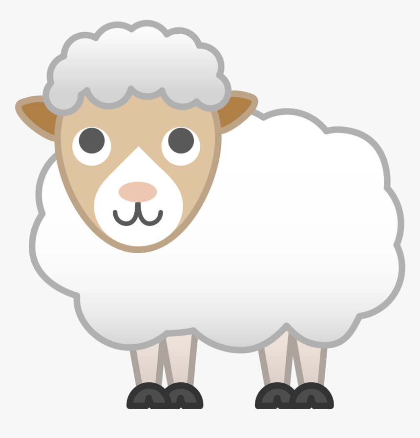 Noto Emoji Pie 1f411 - Emoji Schaap, HD Png Download