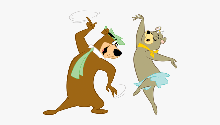 Yogi And Cindy Bear - Animated School Out For Summer, HD Png Download