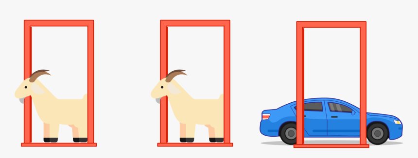 Car Behind A Door, HD Png Download
