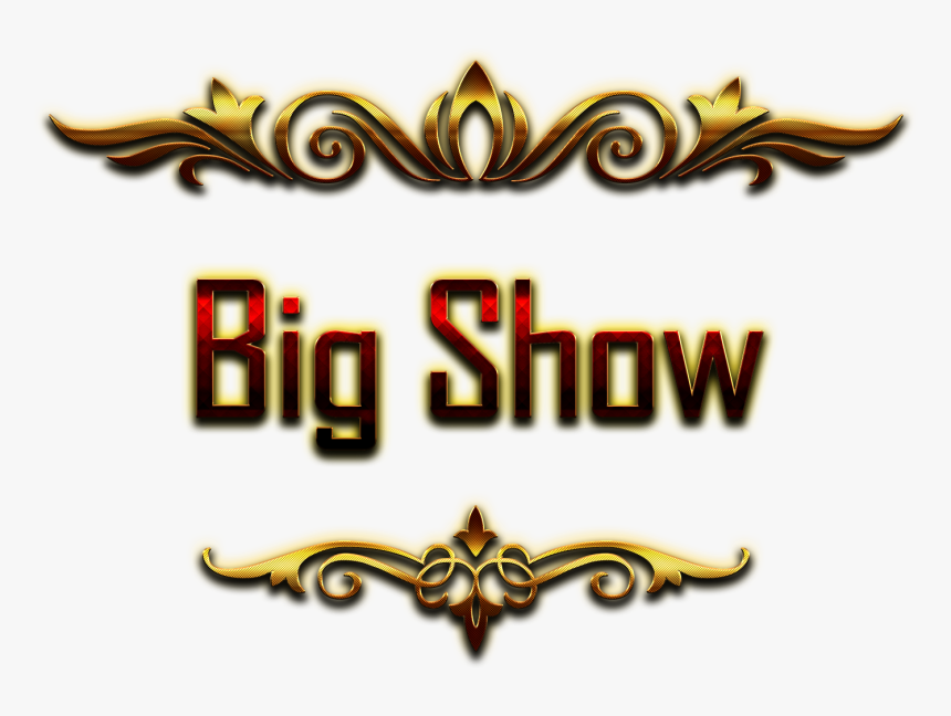 Big Show Decorative Name Png - Manjeet Name, Transparent Png