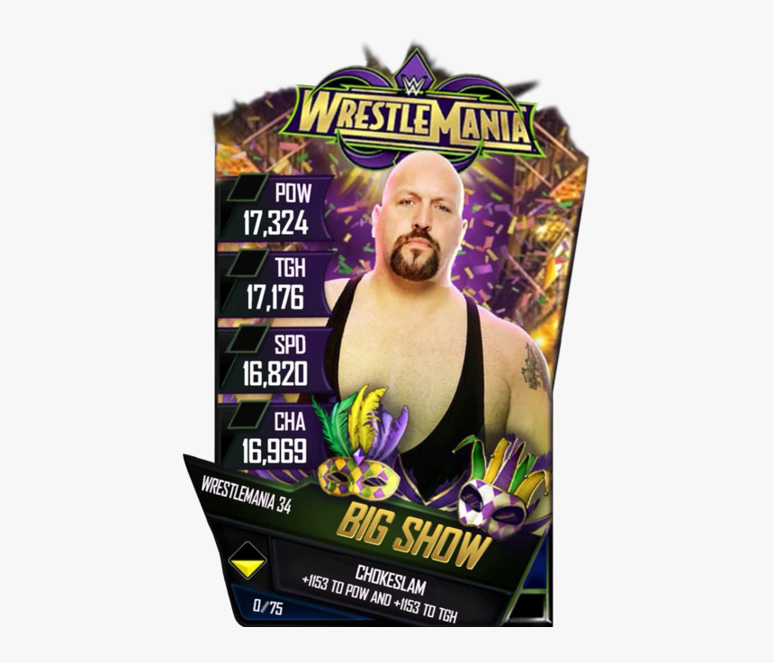 Wwe Supercard Wrestlemania 34 Cards, HD Png Download