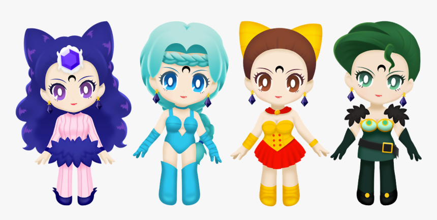 Sailor Moon Drops Characters, HD Png Download