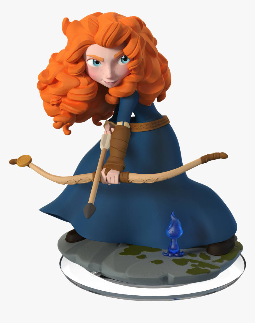 Merida Disney Infinity Transparent Figurine - Disney Infinity Merida, HD Png Download