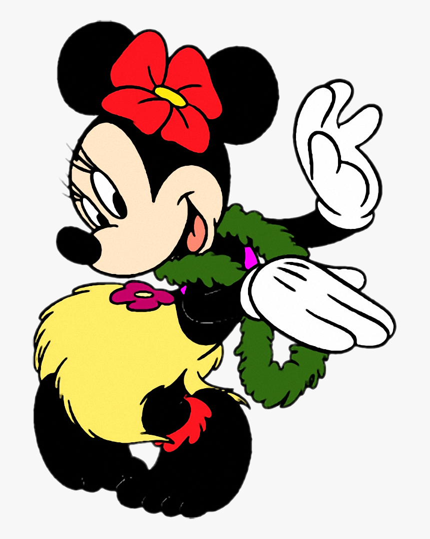 Minnie Mouse Luau, HD Png Download