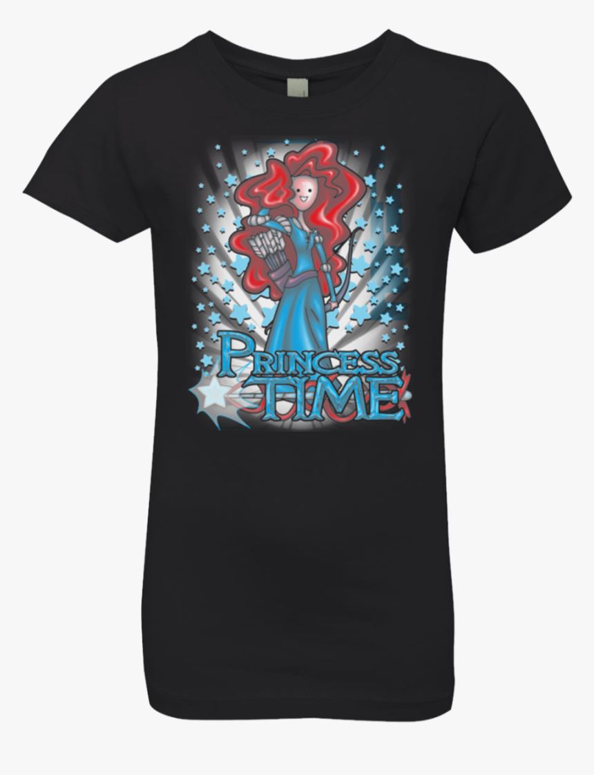 Princess Time Merida Girls Premium T-shirt - Iron Maiden Tour 2018 T Shirt, HD Png Download
