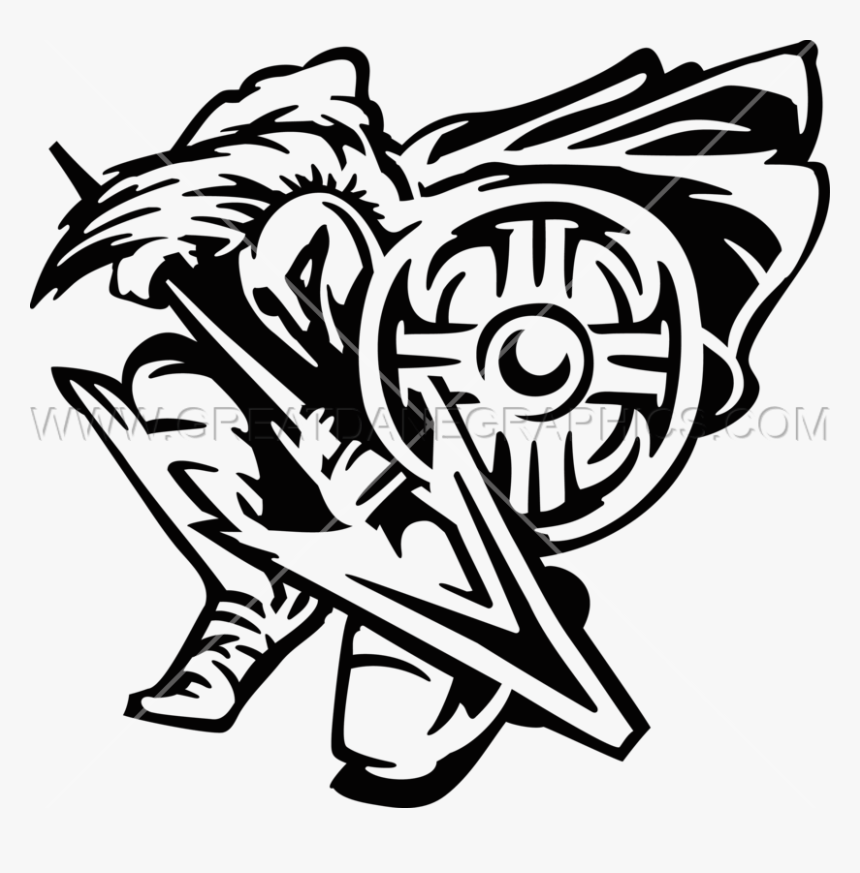 Spartan Sword Drawing Helmet Easy Shield Online - Spartan Army, HD Png Download