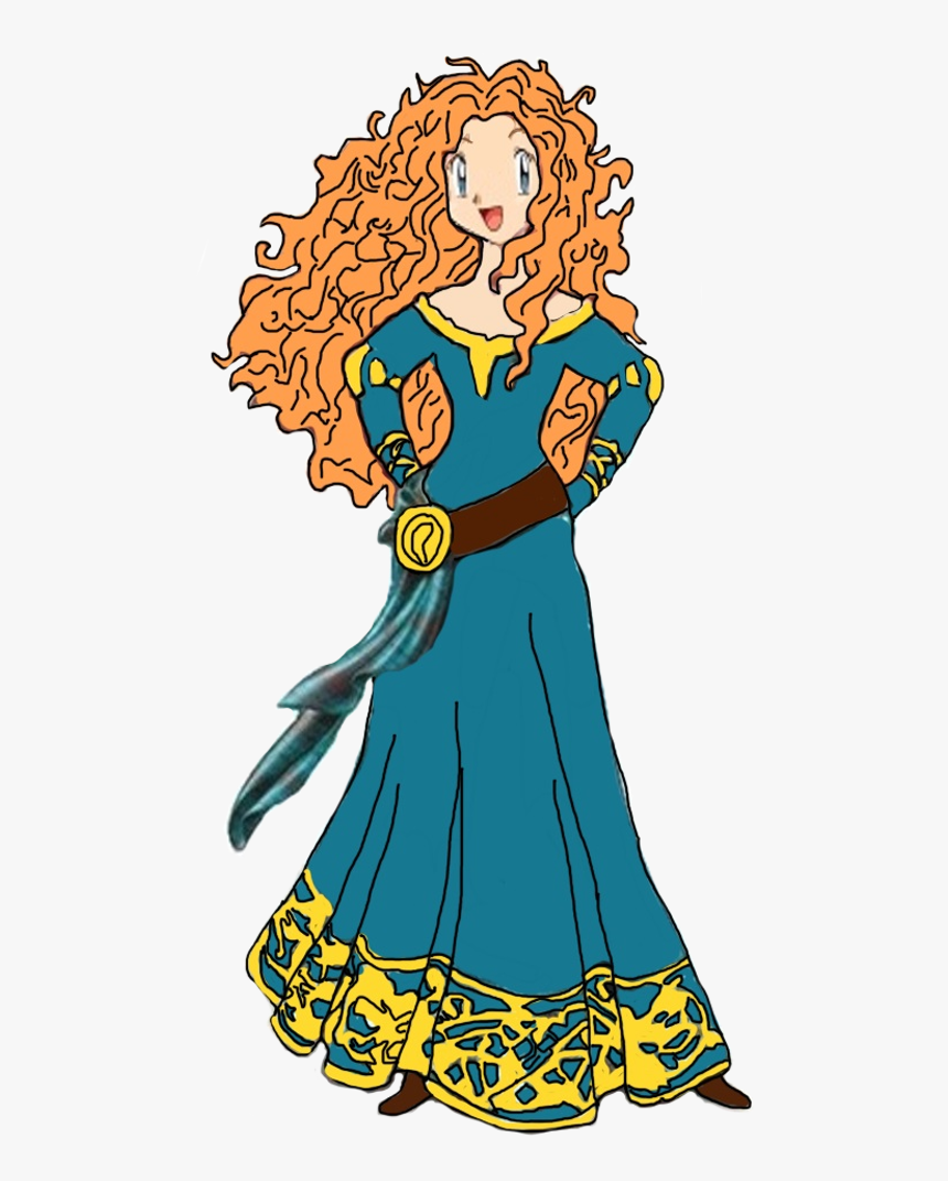 Misty As Princess Merida - Merida Misty, HD Png Download