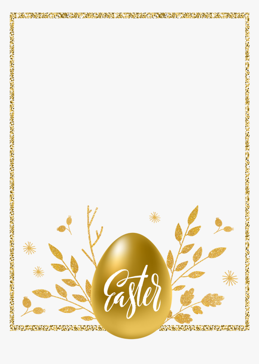 #easter #frame, HD Png Download