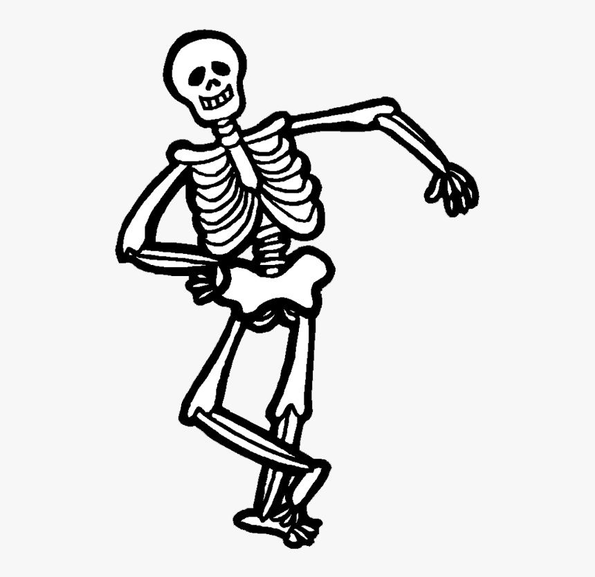 Skeleton Pictures For Halloween - Skeleton Clipart Png, Transparent Png