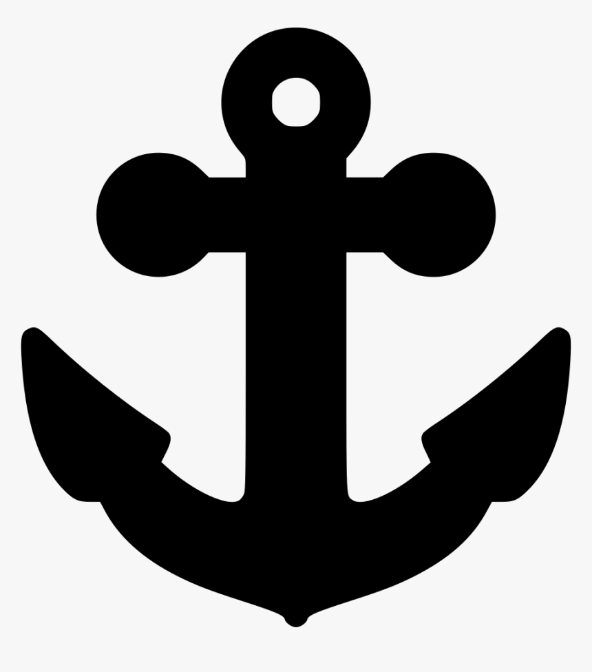 Anchor - Thick Anchor Svg, HD Png Download