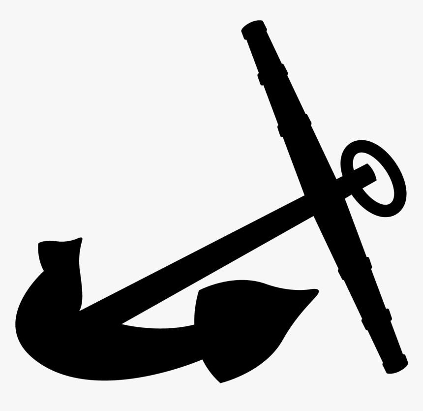 Black And White Anchor Downloadable Athletics Logos - Hope College Anchor, HD Png Download