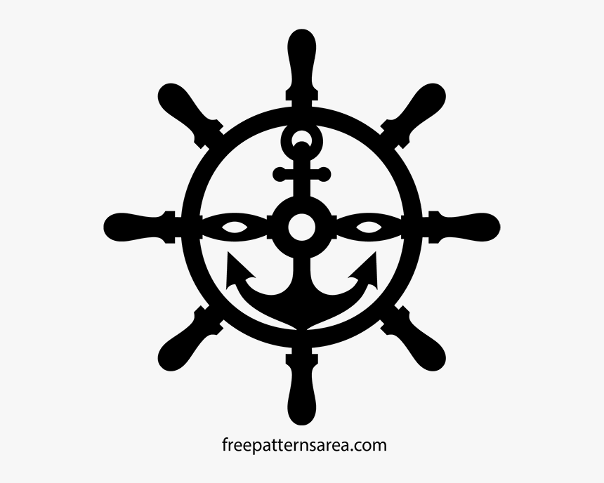 Green Ship Wheel, HD Png Download