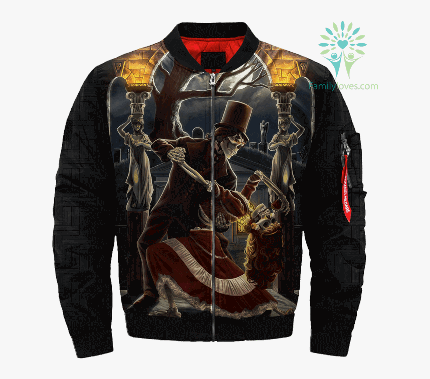 Dancing Skeletons By Chronoperates Over Print Jacket - Jacket, HD Png Download