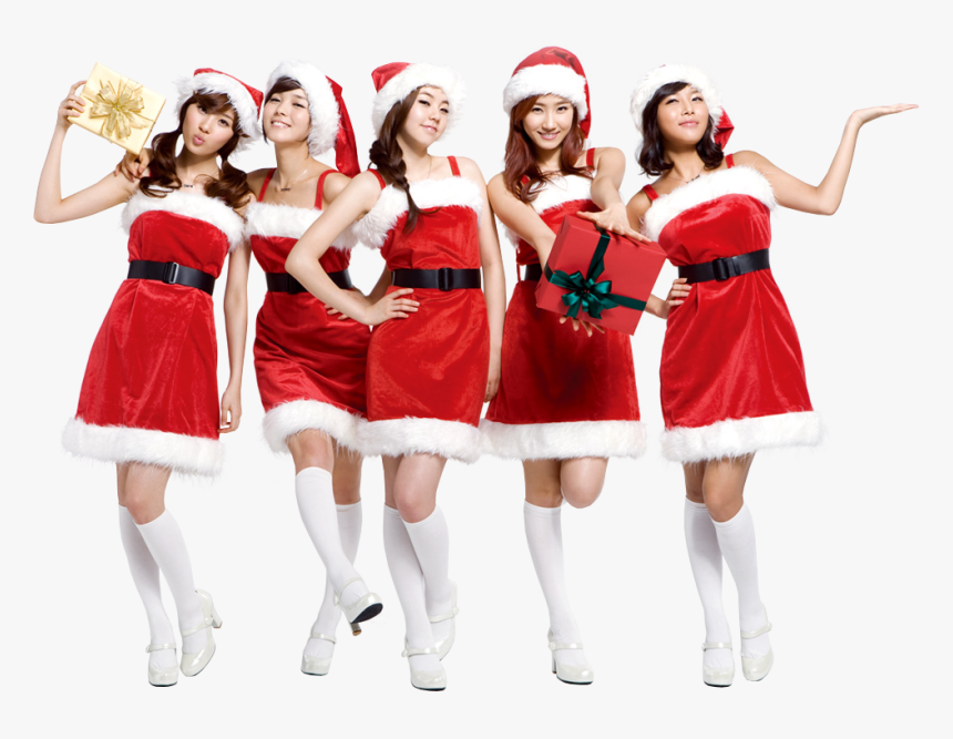 Hd Costume Ideas For - Christmas Girl Png, Transparent Png