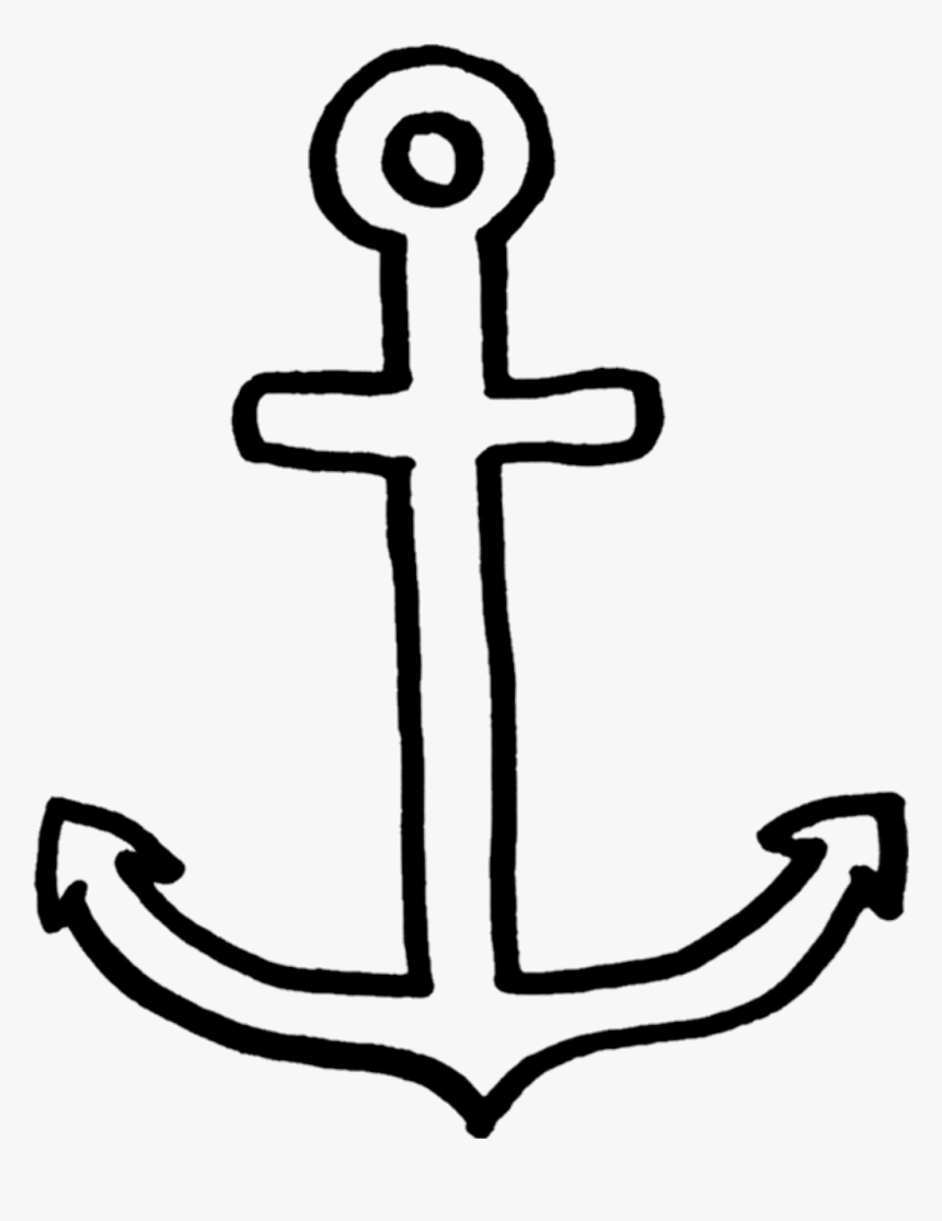 #ftemaritime #anchor #doodle - Anchor Doodle Transparent, HD Png Download