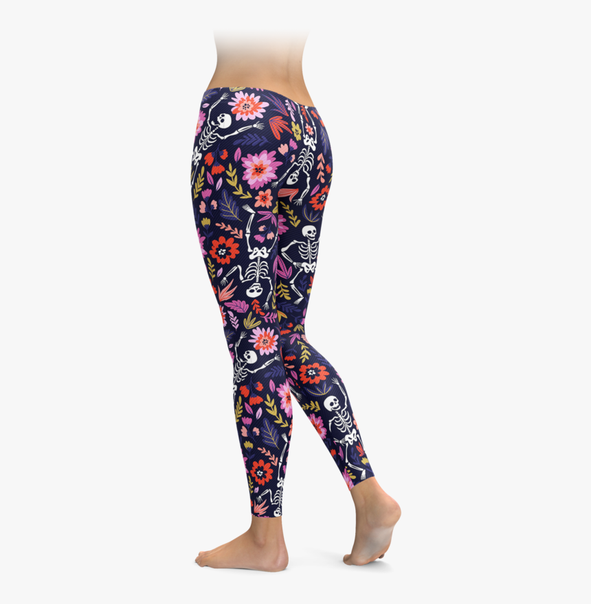 Kissyuer Fashion Women Rainbow Star Cat Donut Leggings, HD Png Download