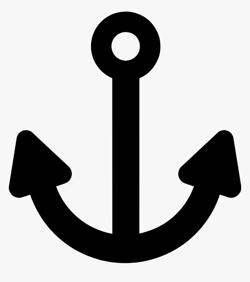 Anchor,font,clip Art,symbol,line - Anchor Clip Art, HD Png Download