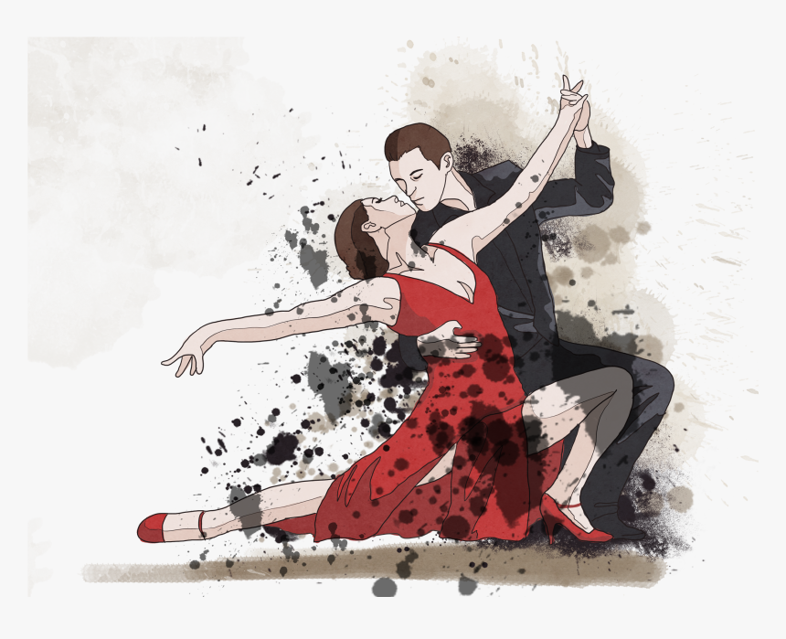 And Ballet For Ballroom Dancing Dance Men Clipart - Dance Visiting Card In Png, Transparent Png