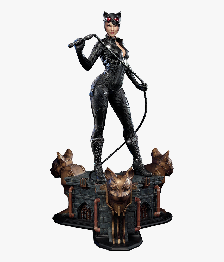 Batman Arkham Knight Catwoman Statue, HD Png Download