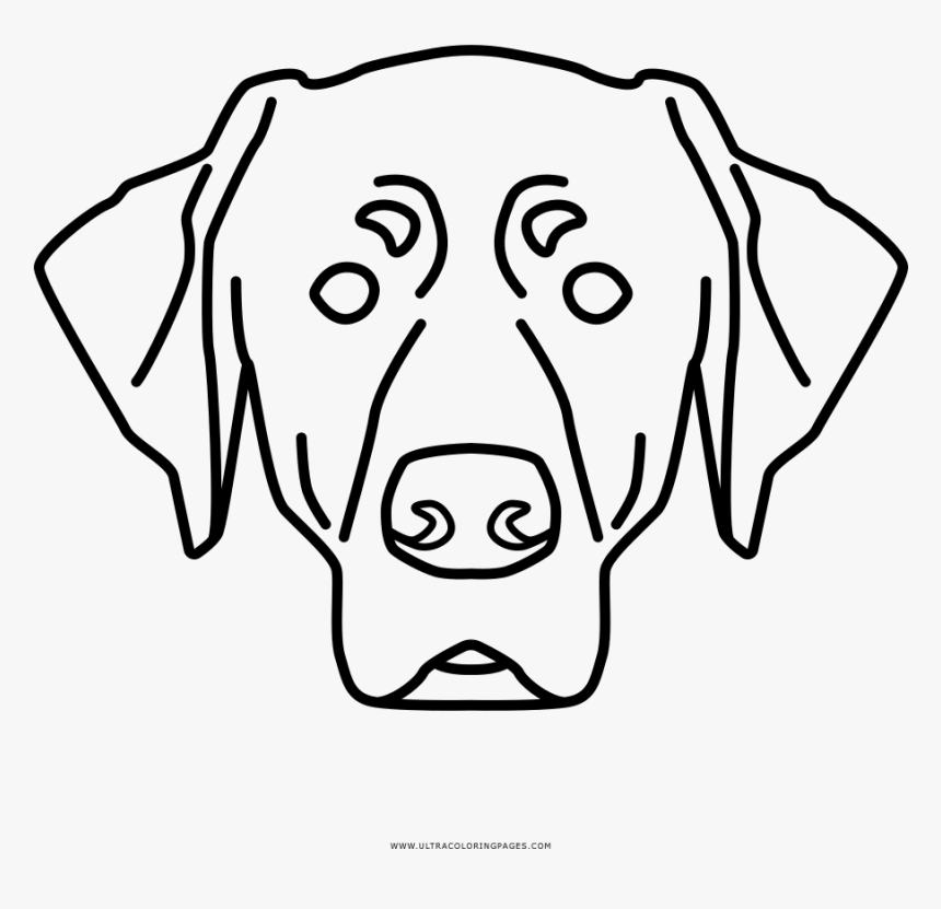 Full Size Of Coloring Book And Pages - Dog Licks, HD Png Download