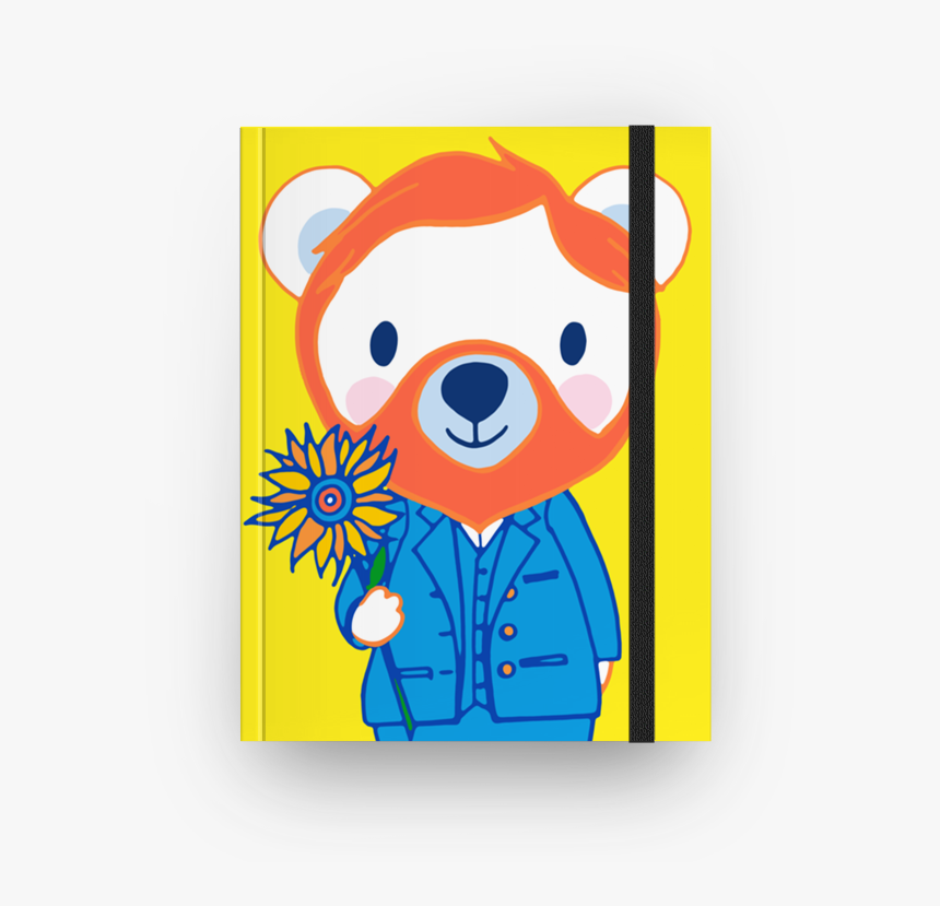 Caderno Vincent Bear Gogh De Nanda Corrêana, HD Png Download