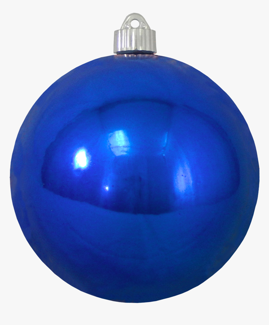 Christmas By Krebs Large Christmas Ornament Shiny Blue - Blue Christmas Ornament, HD Png Download