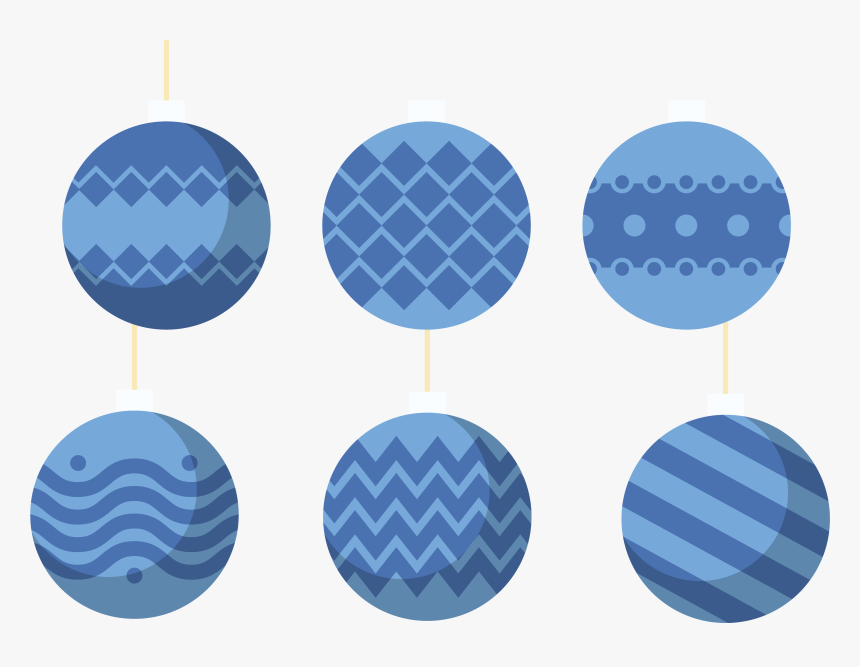 Transparent Blue Christmas Png - Circle, Png Download