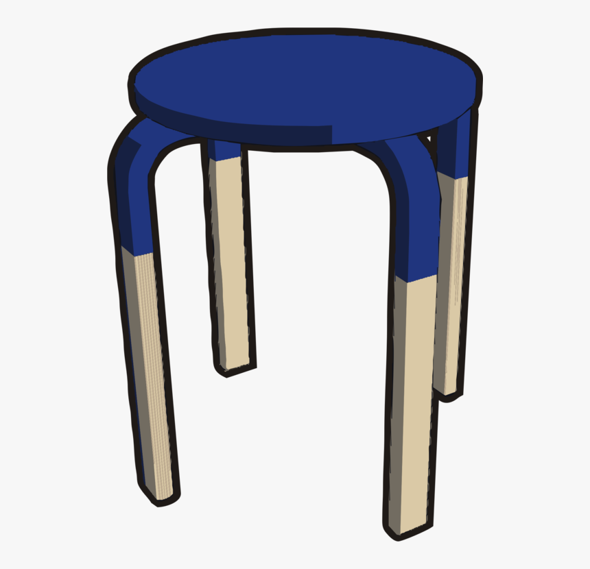 Angle,stool,end Table - Stool Clipart, HD Png Download