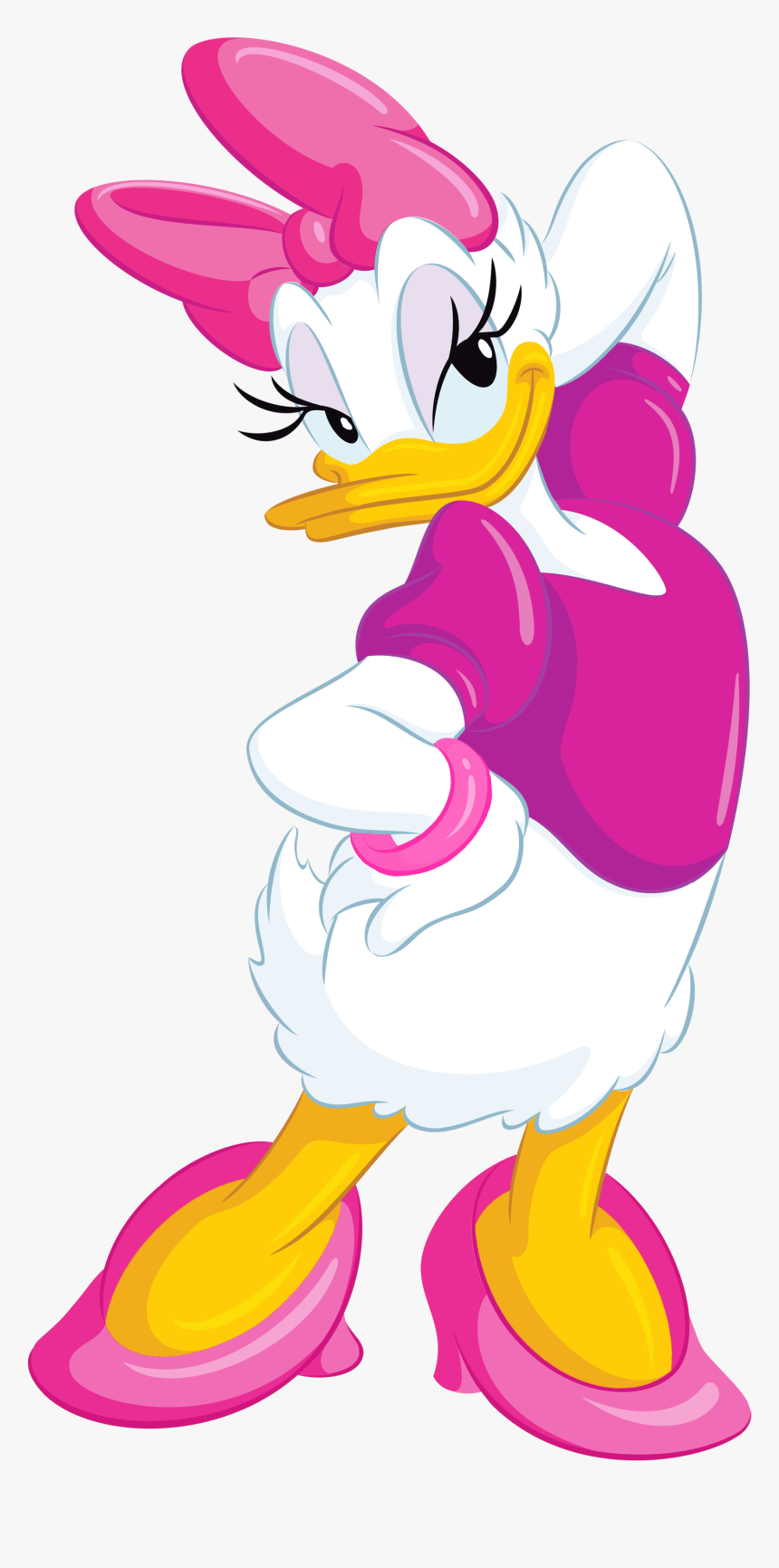Donald Duck Clipart Beach - Daisy Duck Transparent Background, HD Png Download