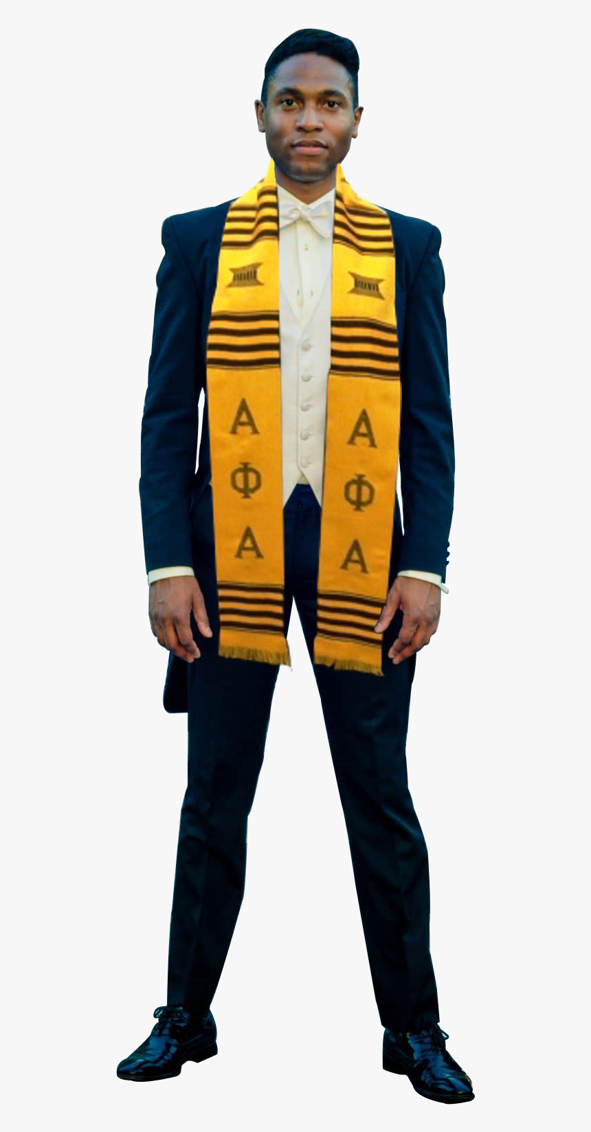 Kente Scarf With Black, HD Png Download