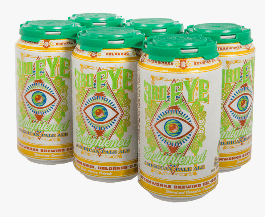 Get Third Eye Pale Ale To Go In A Six Pack Or Growlers - Caffeinated Drink, HD Png Download