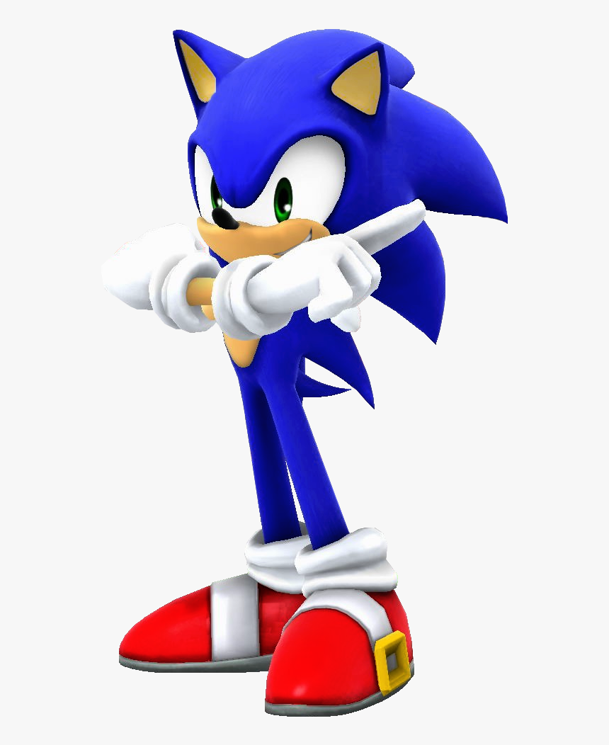 Sonic Adventure Render - Super Mario E Sonic Png, Transparent Png