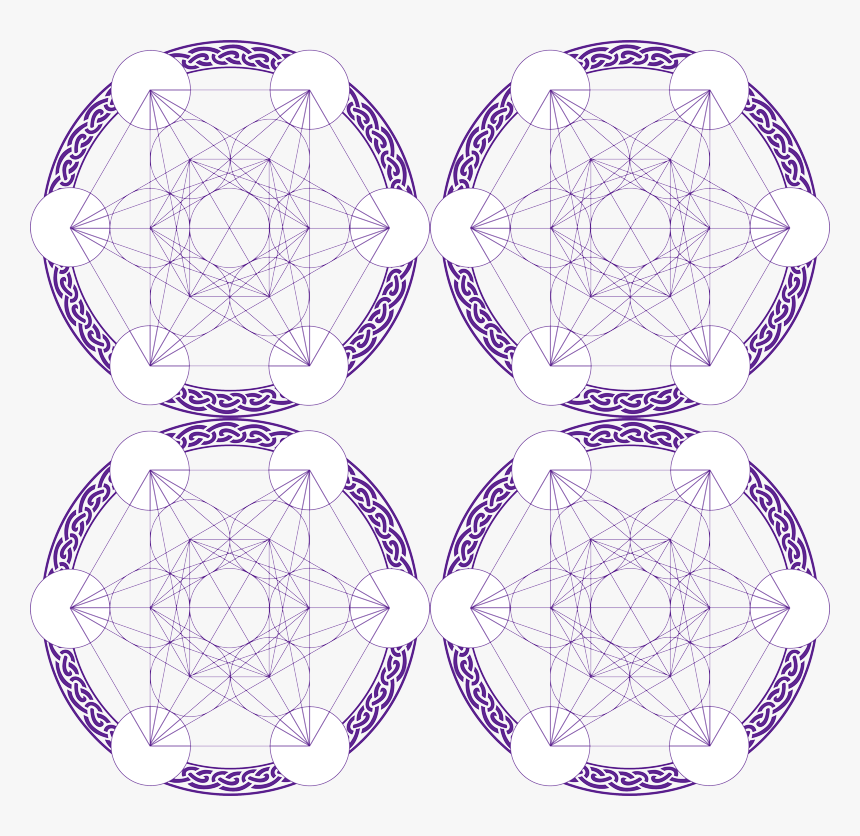 Transparent Metatron Cube Png - Metatron's Cube, Png Download