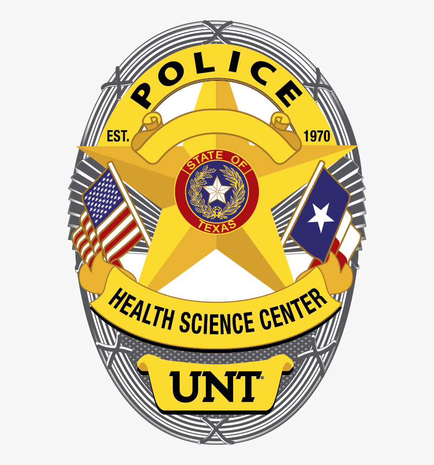 Hsc Police Badge - University Of North Texas, HD Png Download