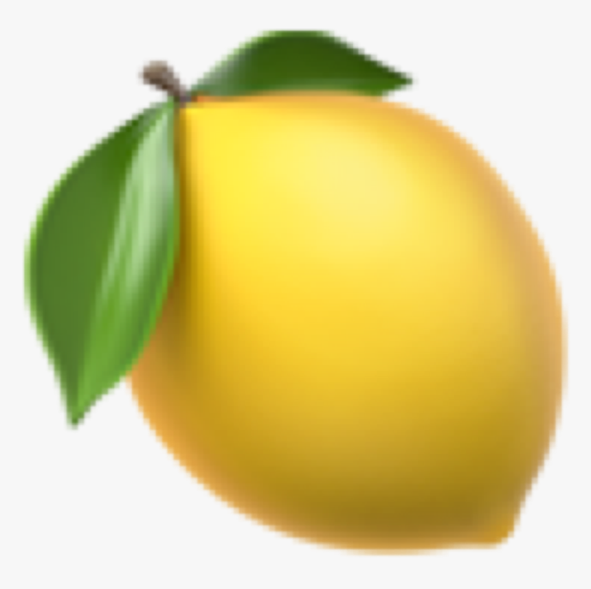 Apple Ios Yellow Sticker By - Sweet Lemon, HD Png Download