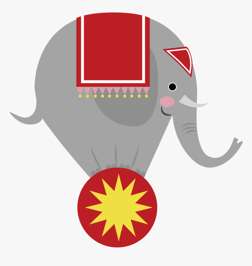 Elephant Carnival Png, Transparent Png