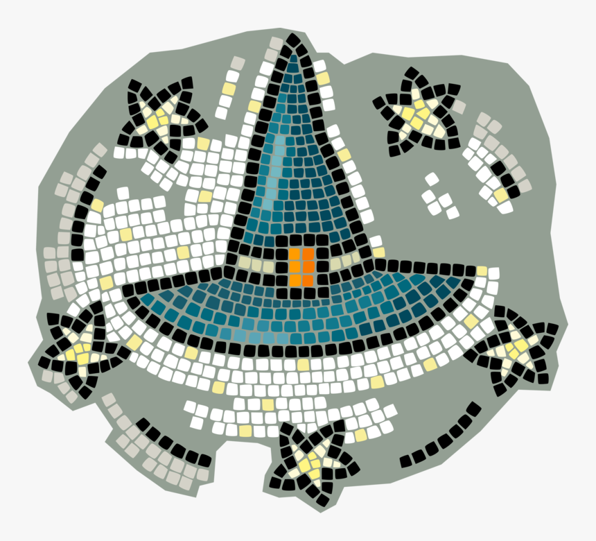 Vector Illustration Of Decorative Mosaic Halloween - Tortoise, HD Png Download