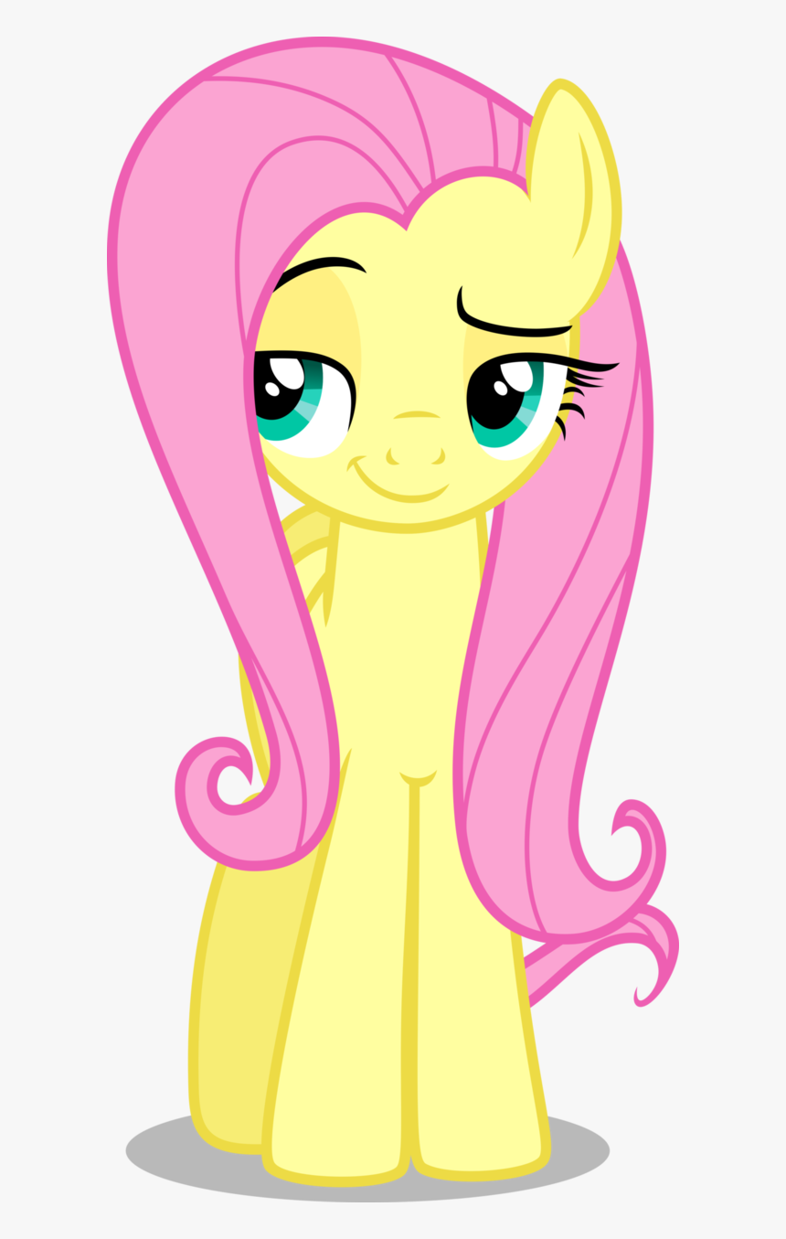 Sweet Smile By Cencerberon - Fluttershy Smile, HD Png Download