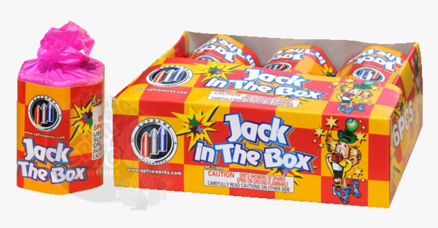 Jack In The Box Fireworks, HD Png Download