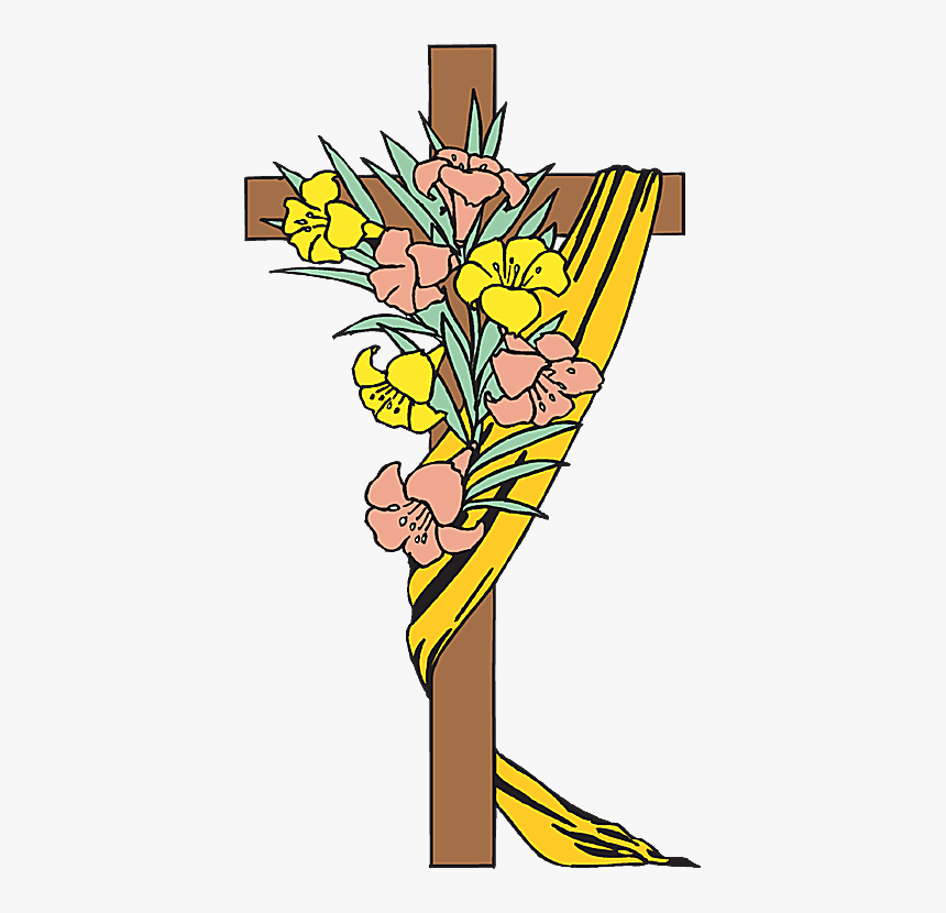 Transparent Easter Cross Png, Png Download