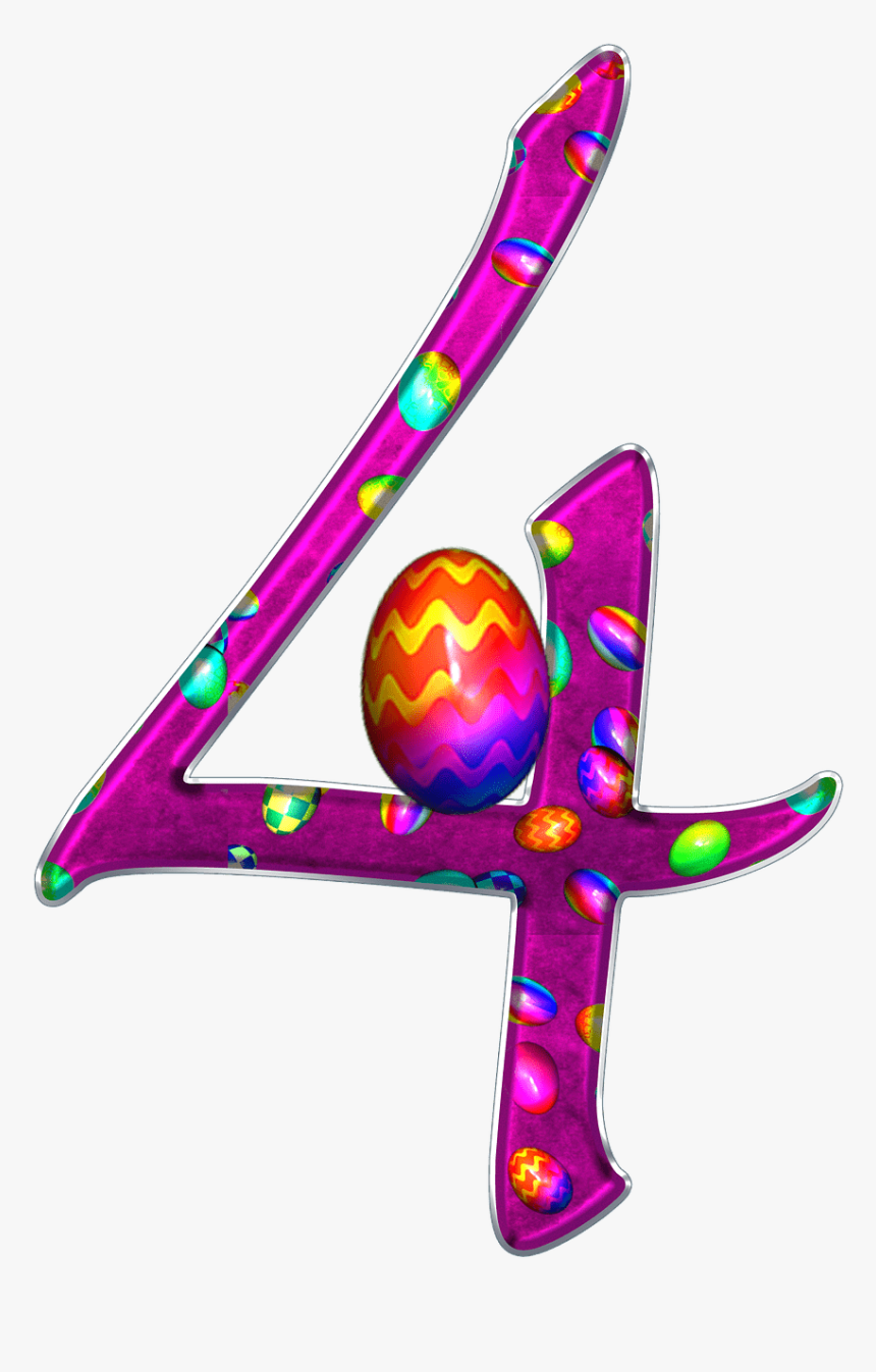 Easter Theme Number - Numeros De Pascua Numero 0, HD Png Download