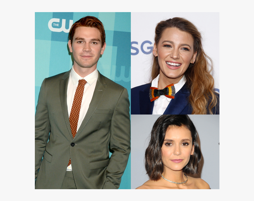 Nina Dobrev And Blake Lively, HD Png Download