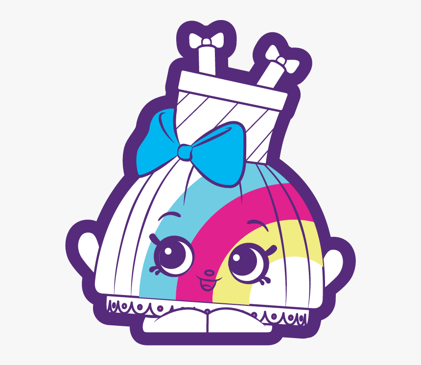 Shopkins Celeste Rainbow Dress, HD Png Download