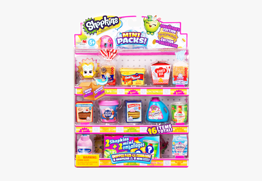 Shopkins Series 8 Multi Pack - Shopkins Mini Pack Collectors Pack, HD Png Download