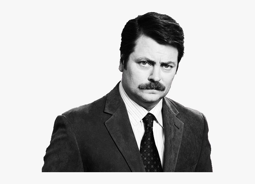 Ron Swanson, HD Png Download