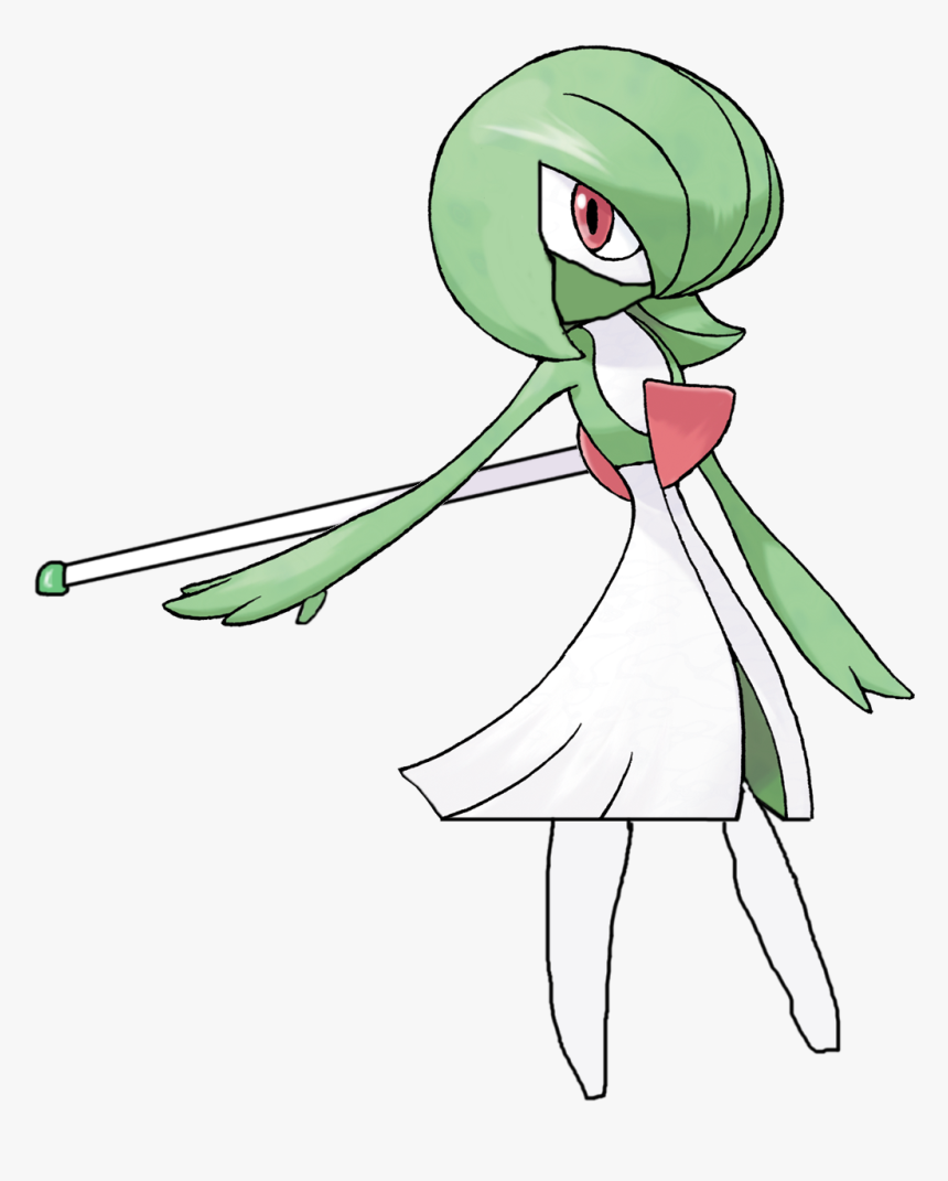 View Muhgardevoir , - Pokemon That Look Like Human, HD Png Download