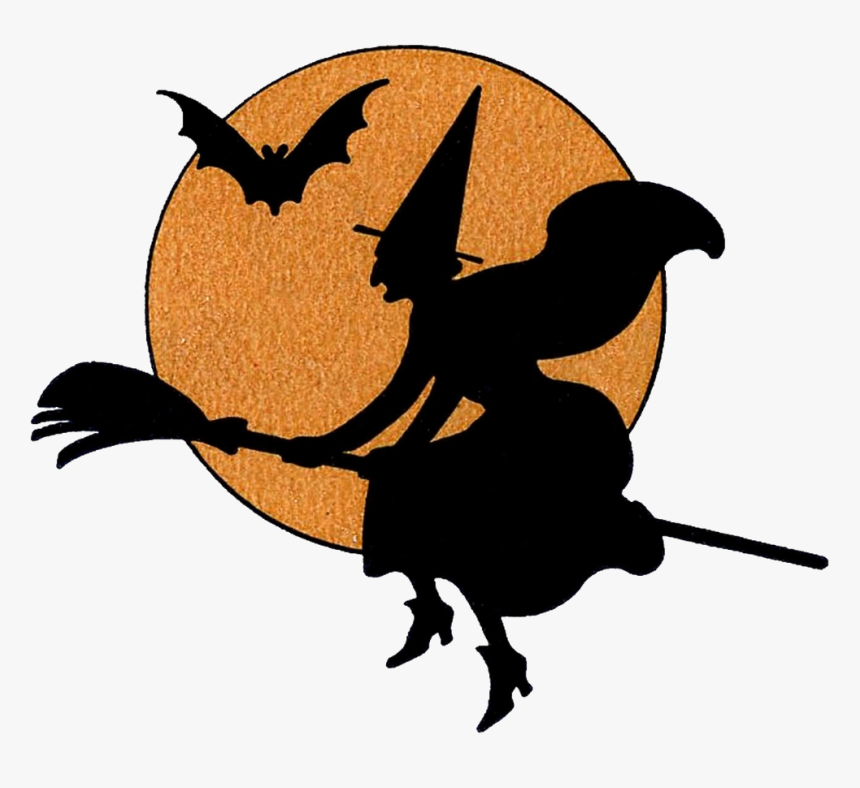 Halloween Clipart Transparent Background - Witch Halloween Clip Art, HD Png Download